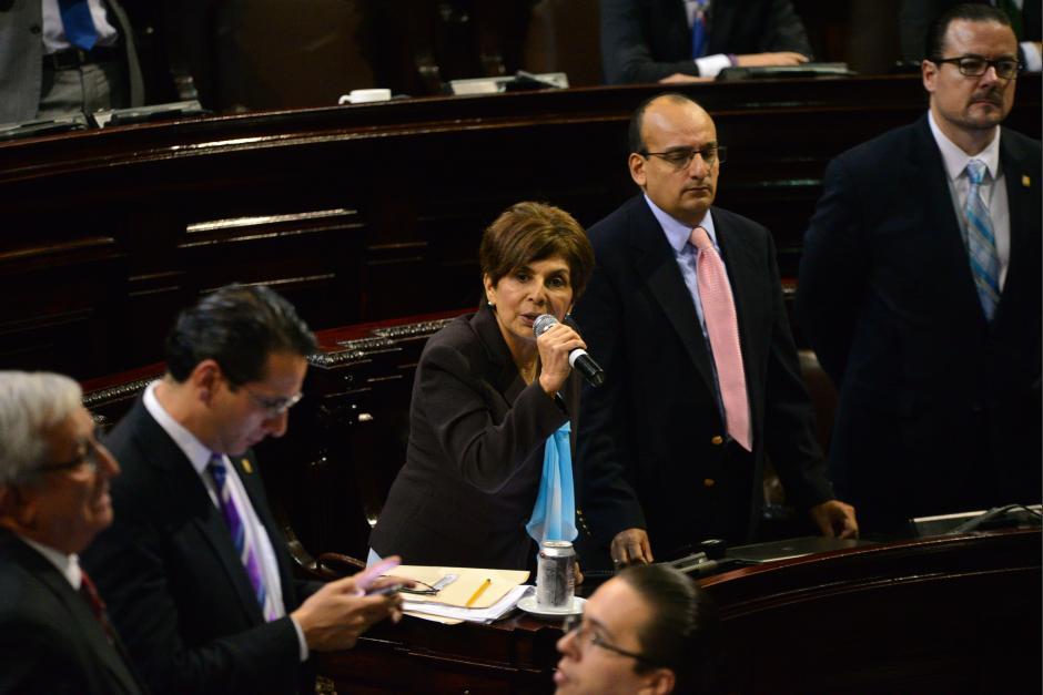 La diputada enfrenta una solicitud de antejuicio. (Foto: archivo/Soy502)