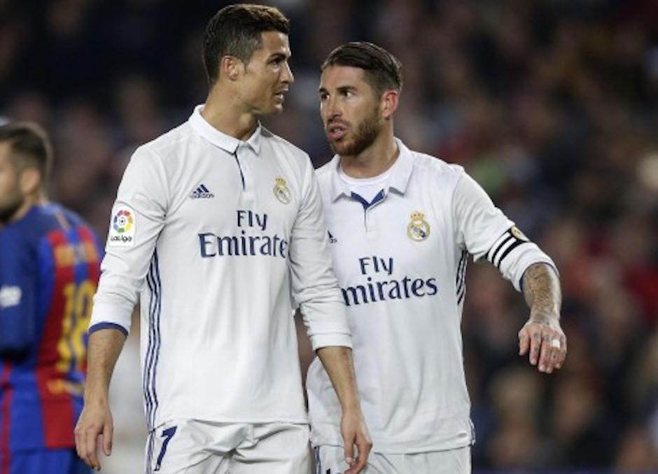 Sergio Ramos responde a las críticas de Cristiano Ronaldo al Real Madrid. (Foto: AFP)