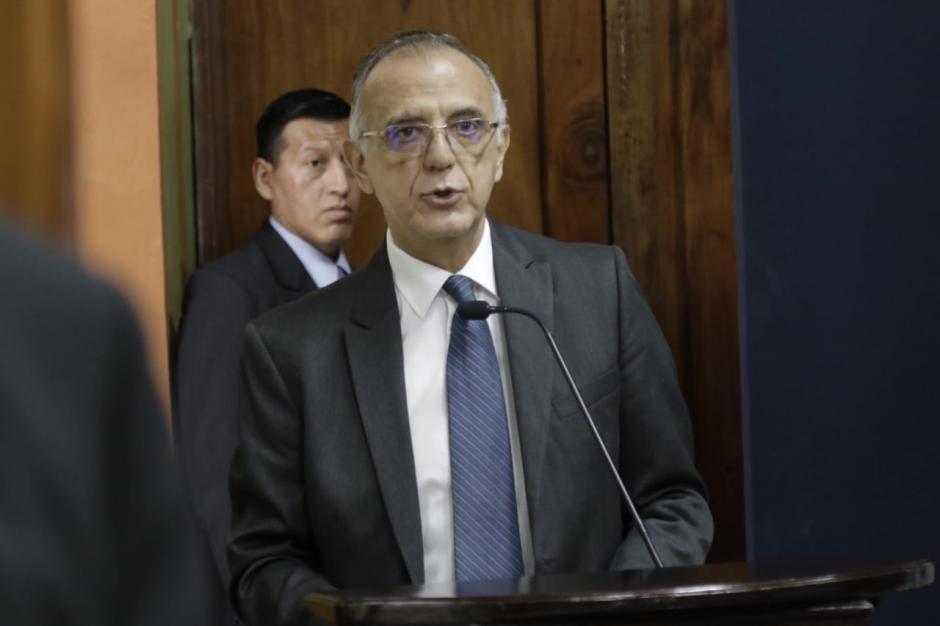 El jefe de la CICIG, Iv&aacute;n Vel&aacute;squez, inform&oacute; que apoyar&aacute;n al TSE para evitar el financiamiento electoral il&iacute;cito. (Foto: Alejandro Bal&aacute;n/Soy502)