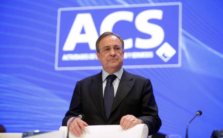 Florentino Pérez, presidente del Real Madrid, es propietario de la constructora ACS. (Foto: ElPaís)