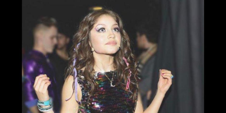 Karol Sevilla tuvo un peque&ntilde;o accidente mientras brindaba un espect&aacute;culo. (Foto: AFP)&nbsp;
