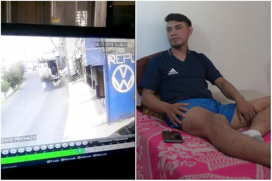 Fernando Sas arriesg&oacute; su vida para salvar la de un peque&ntilde;ito en Mixco. (Foto: Wilder L&oacute;pez/Soy502)