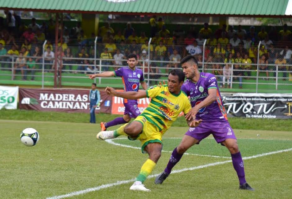 Guastatoya superó a Antigua GFC&nbsp; con gol de Ángel Rodríguez y va a Liga de Campeones de Concacaf. (Foto. Rudy Martínez/Soy502)