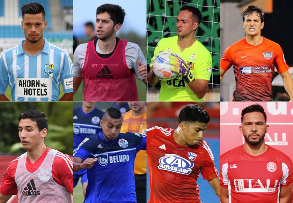 Los embajadores del fútbol guatemalteco en otros países. (Foto: Soy502)