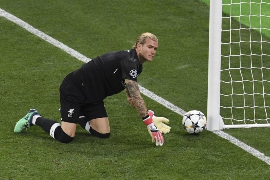 Karius cometi&oacute; errores infantiles en la final de la Champions League ante el Real Madrid. (Foto: AFP)