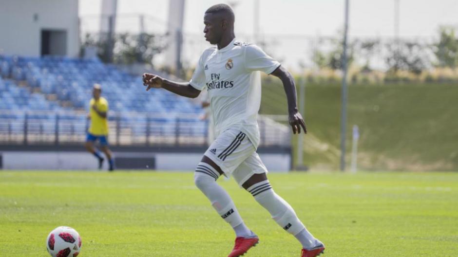 El brasileño Vinícius Junior debutó con el Real Madrid Castilla. (Foto: Marca)