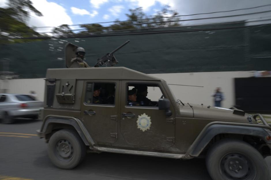 Los vehículos fueron donados por el gobierno de los Estados Unidos. (Foto: Wilder López/Soy502)