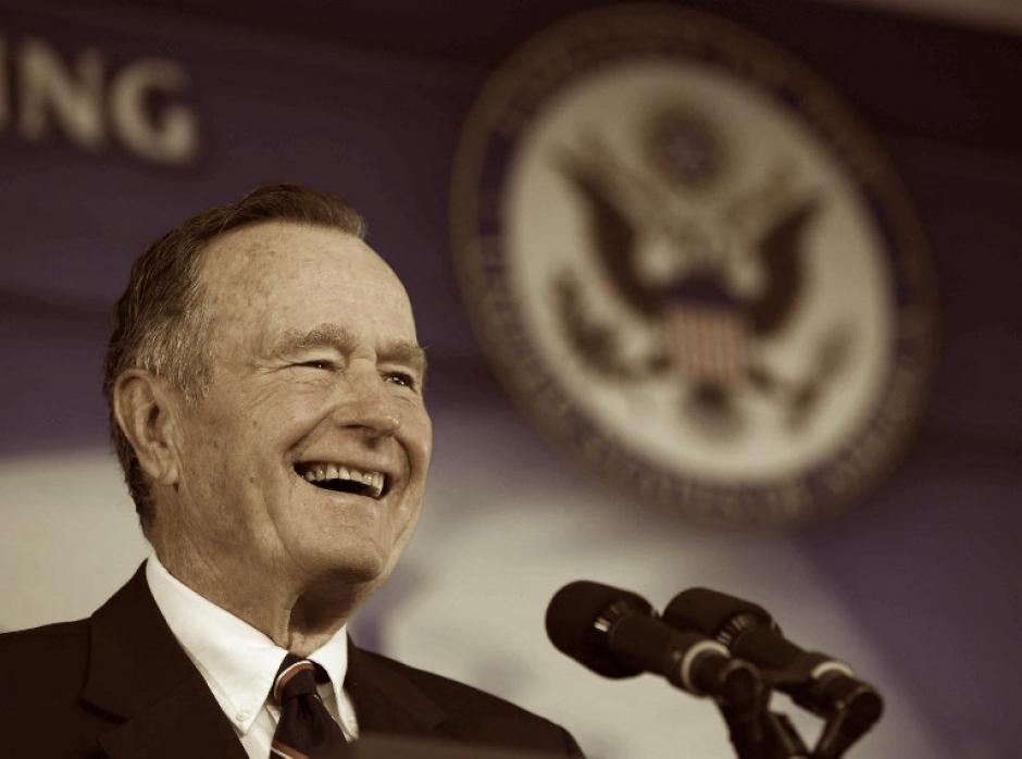 George H W Bush muri&oacute; a los 94 a&ntilde;os. (Foto: AFP)