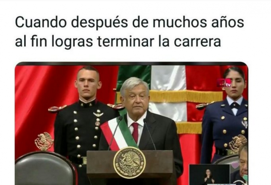 El presidente de M&eacute;xico ya tiene una gran lista de "memes". (Foto: captura pantalla)
