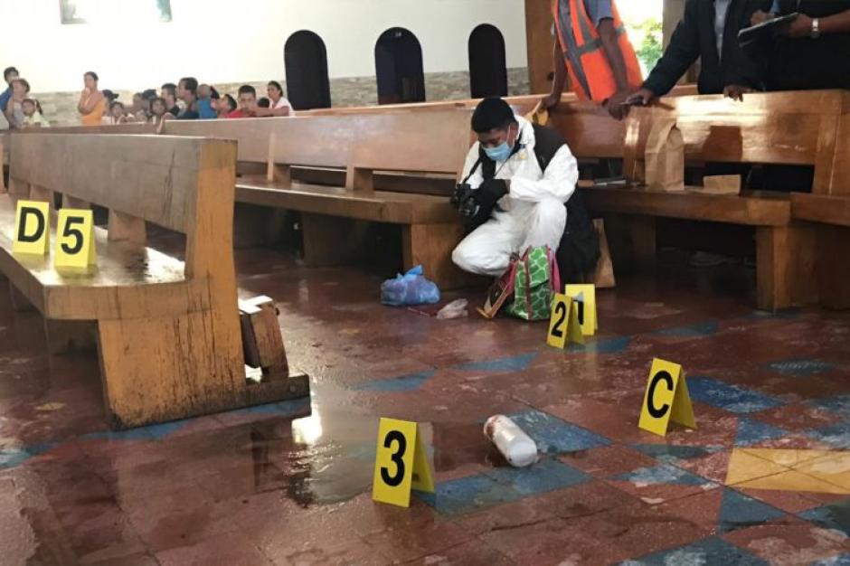Mujer atac&oacute; a sacerdote con &aacute;cido en la catedral de Managua, Nicaragua. (Foto: La Prensa de Nicaragua)