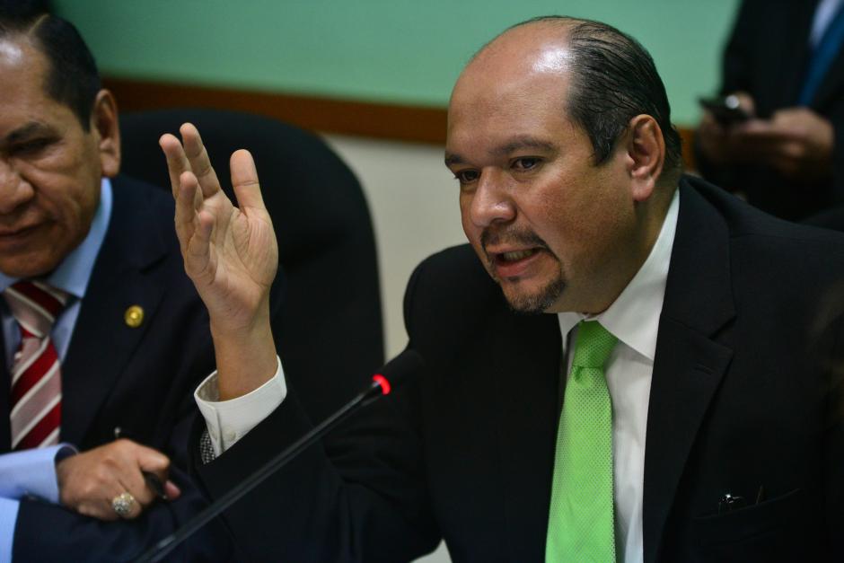 El parlamentario perdió su inmunidad por anomalías en el financiamiento de la UNE. (Foto: Archivo/Soy502)