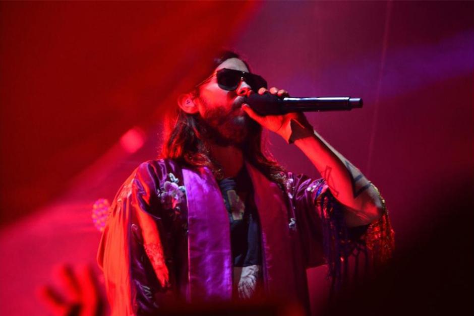 30 Seconds To Mars visitó Guatemala en octubre de este año (Foto: Selene Mejía/Soy502)