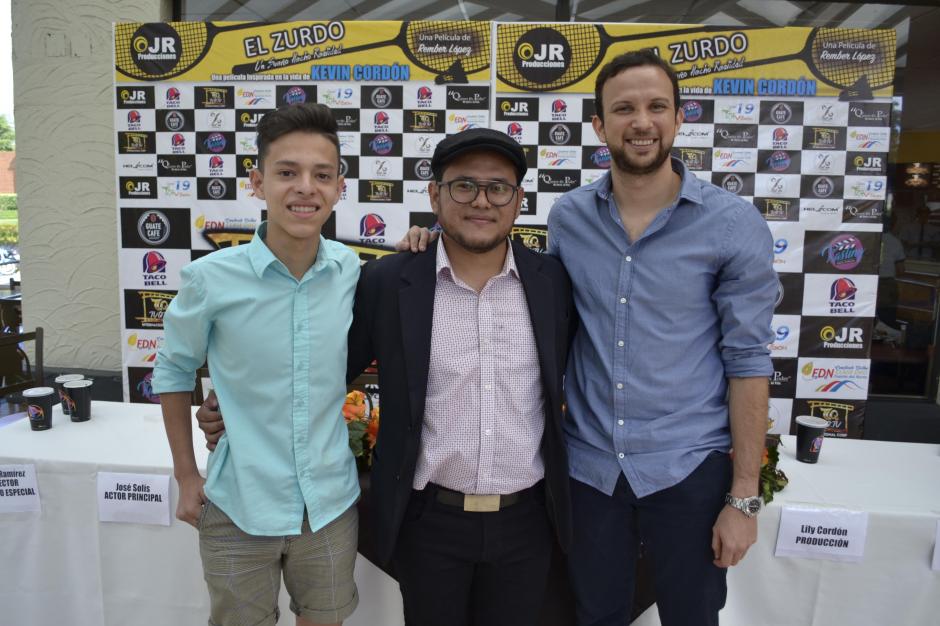 "El zurdo un sue&ntilde;o hecho realidad" se llama la pel&iacute;cula que relatar&aacute; la vida de Kevin Cord&oacute;n. (Foto: Mynor Arita)