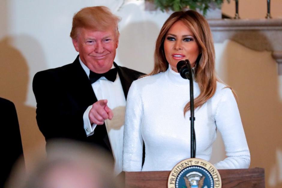 Melania caus&oacute; revuelo durante su &uacute;ltima aparici&oacute;n en p&uacute;blico. (Foto: AFP)