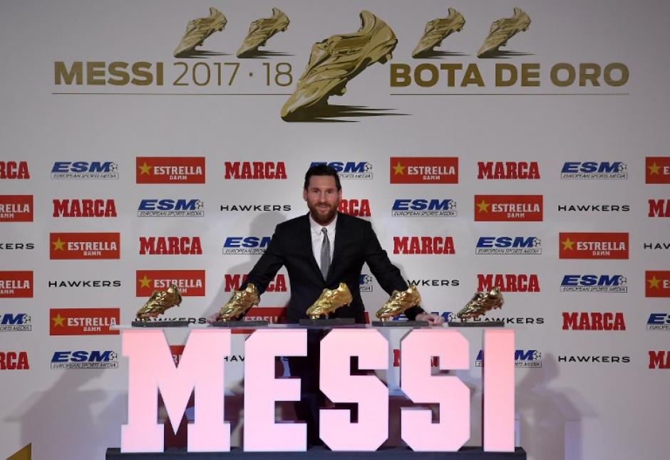 El ganador histórico de la Bota de Oro también es amante de las series de Netflix. (Foto: AFP)