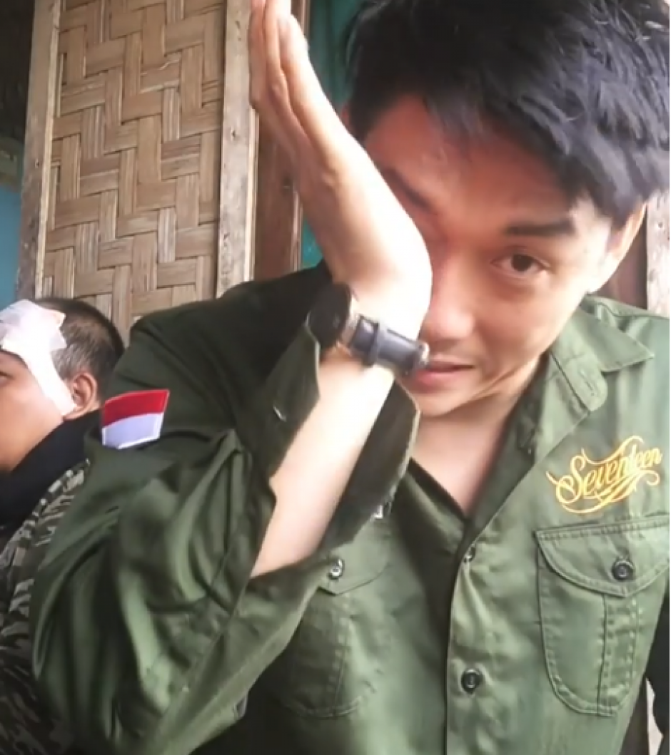 En el video no puede contener las lágrimas en ningún momento. (Foto: Instagram)