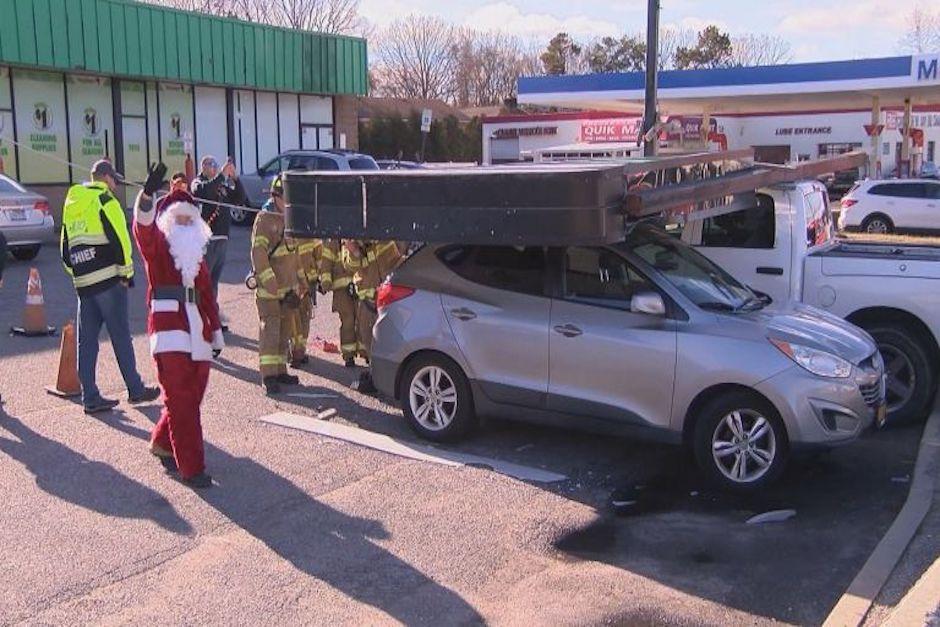 El suceso ocurri&oacute; este s&aacute;bado en Sayville, estado de Nueva York. (Foto: Stringer News Service)