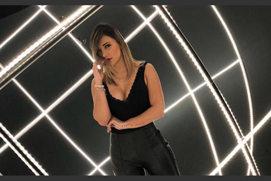 Gaby Asturias envi&oacute; un mensaje con una sexy imagen. (Foto: Soy502)&nbsp;