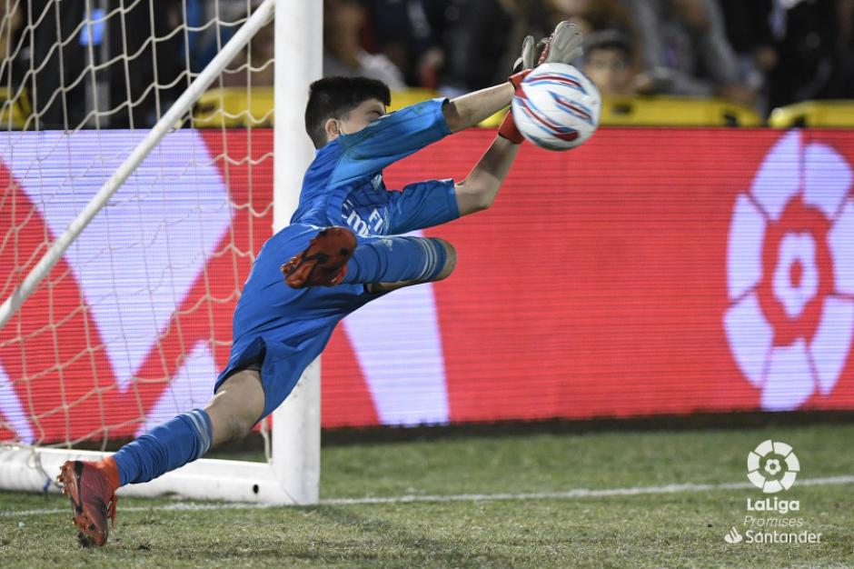 El portero espa&ntilde;ol Gonzalo Castillo es una de las "joyas" que tiene el Real Madrid en su cantera. (Foto: LaLiga)