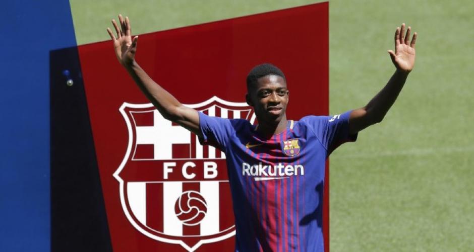 Ousmane Demb&eacute;l&eacute; recibi&oacute; el alta m&eacute;dica y pronto volver&aacute; a jugar con el primer equipo de Barcelona. (Foto: AFP)
