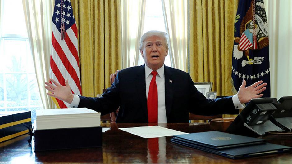 El presidente estadounidense dice que su "botón nuclear" es mayor que el de Corea del Norte. (Foto: actualidad.rt.com)