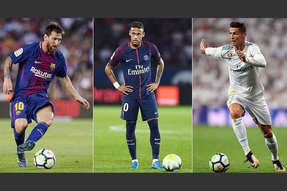 Neymar y Messi valen 2.5 veces más que Cristiano Ronaldo. (Foto: Ámbito financiero)