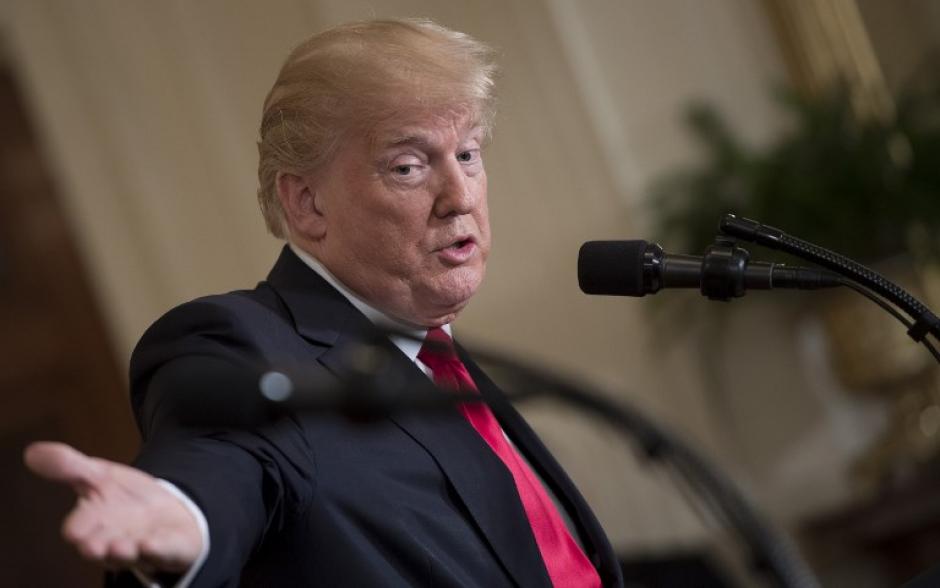 El presidente de Estados Unidos trat&oacute; de desmentir v&iacute;a Twitter el uso de palabras despectivas y racistas contra Hait&iacute; o El Salvador. (Foto: AFP)