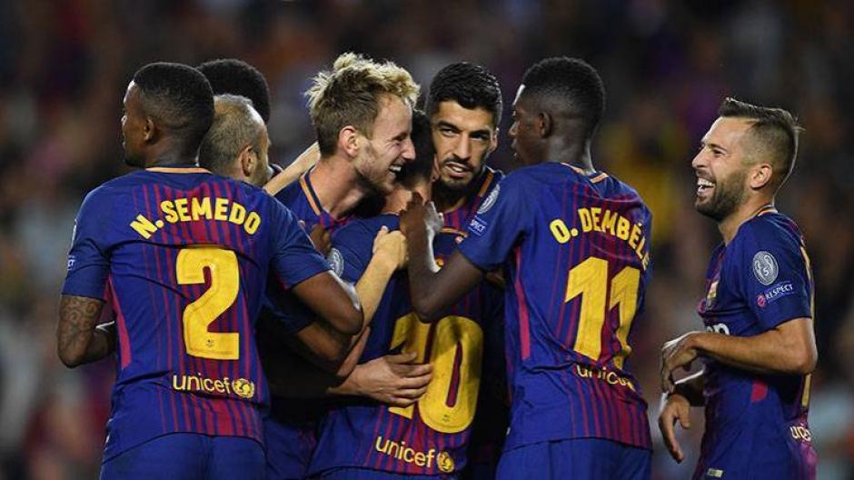 La plantilla del FC Barcelona tiene los mejores sueldos de Europa. (Foto: AFP)