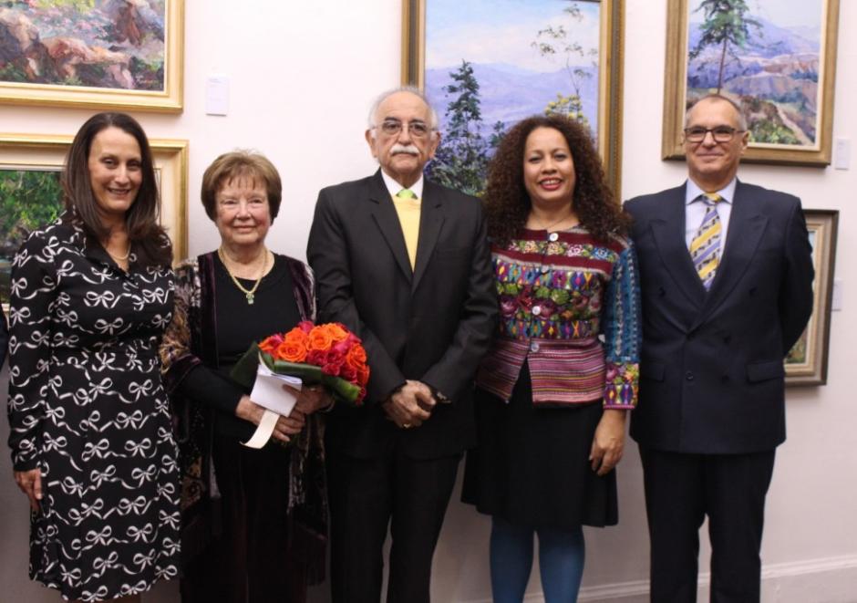 Foto oficial de la Exposici&oacute;n "El color de Guatemala" de Ana Maria de Radeamann. (Foto: Cortes&iacute;a G&T).