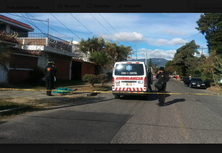 La primera hipótesis de las autoridades es que no fue un asalto. (Foto: La Hora/GT)