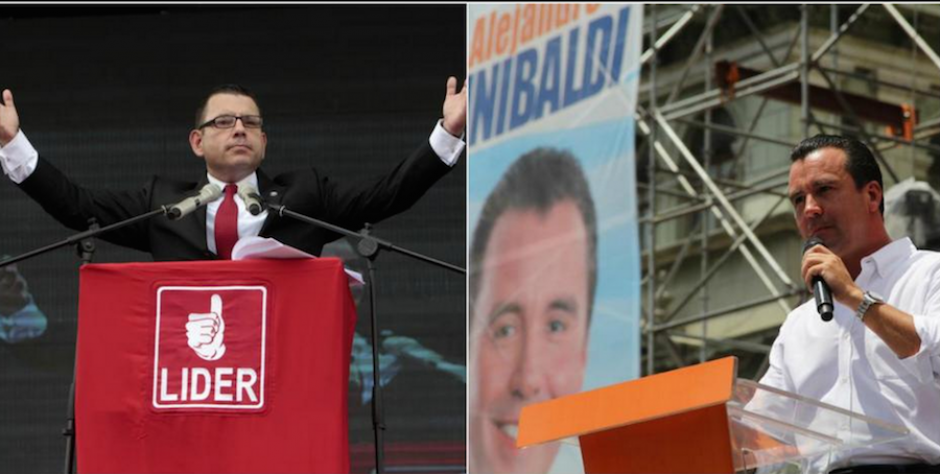 Baldizón y Sinibaldi actuaron en conjunto, tuvieron una alianza en la elección de Cortes en 2014. (Ilustración: Archivo Soy502)