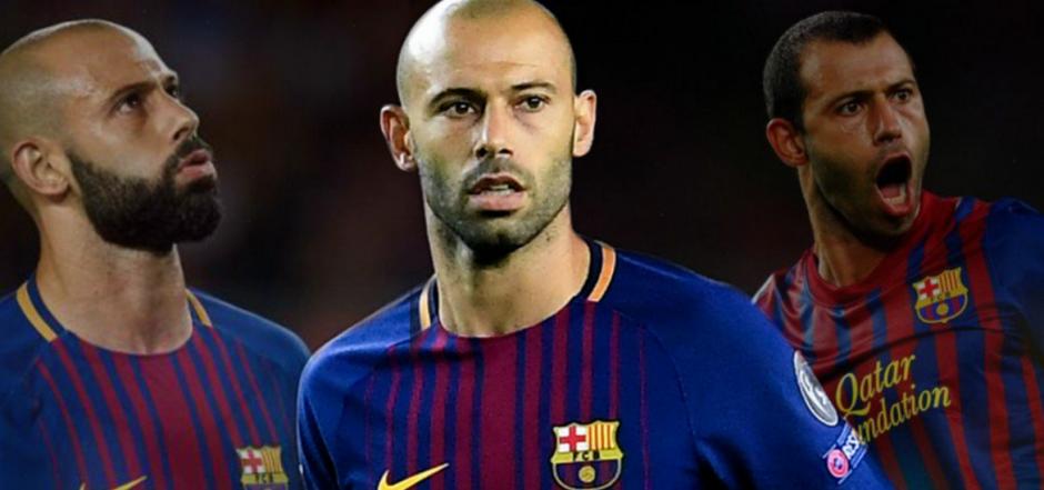 Javier Mascherano se va del FC Barcelona para jugar en el fútbol de China. (Foto: Somos invictos)