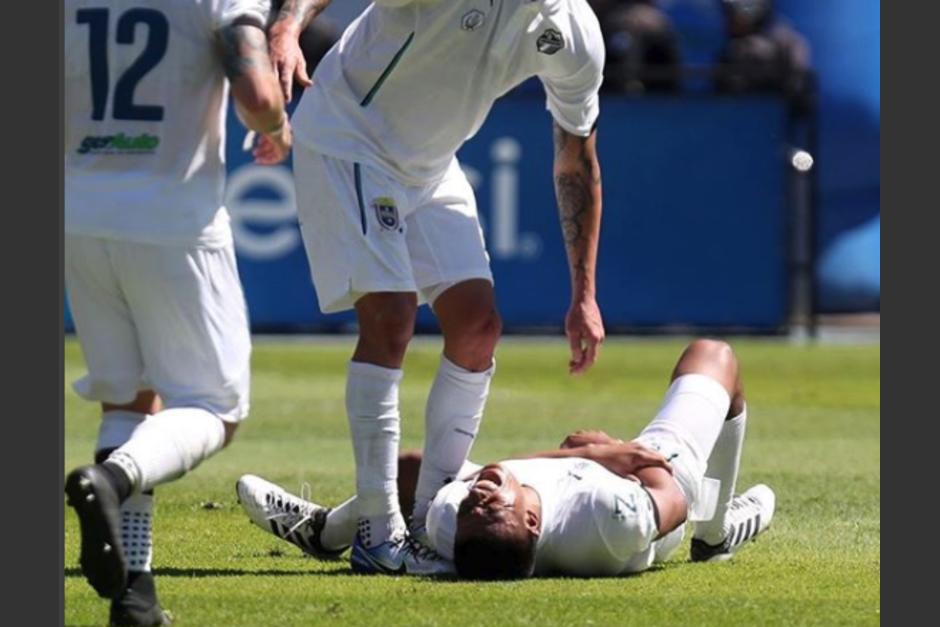 Carlos Castrillo fue operado y estará fuera de actividad dos meses. (Foto: @EspacioFutbol)