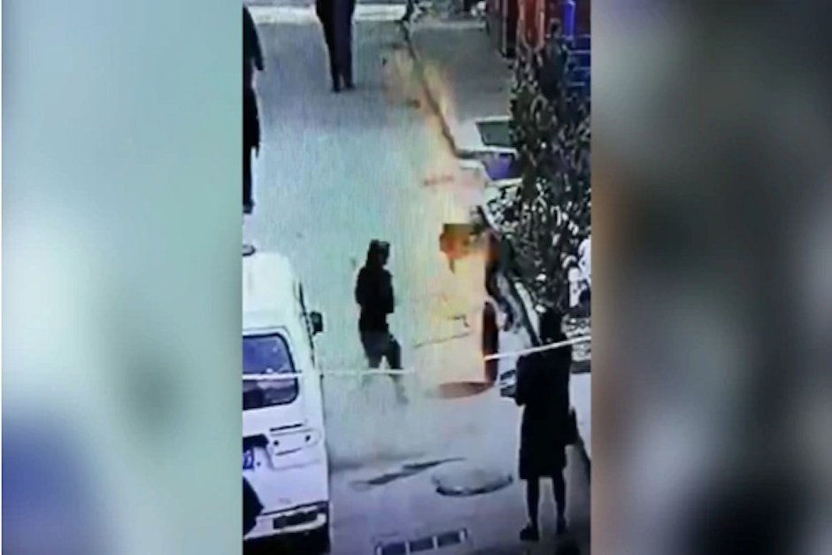 La explosi&oacute;n fue provocada por el gas metano acumulado en el drenaje. (Imagen: captura de pantalla)