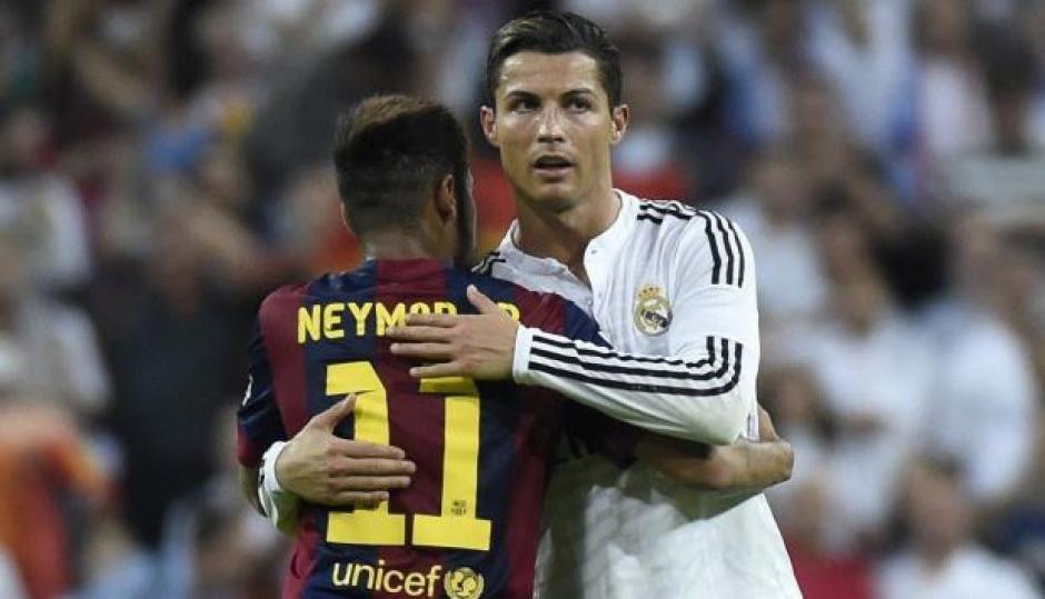 Neymar explic&oacute; que ve en el portugu&eacute;s un modelo a seguir en el ambiente futbol&iacute;stico. (Foto: archivo/AFP)