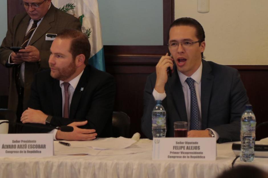 Arzú considera que si el antejuicio contra Alejos es político, se trataría de un ataque contra la Junta Directiva que él preside. (Foto: Alejandro Balán/Soy502)