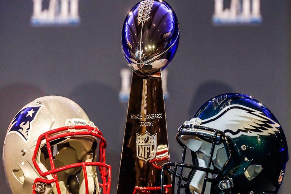 Patriotas y &Aacute;guilas ser&aacute;n los protagonistas del Super Bowl LII que tendr&aacute; lugar este domingo 4 de febrero.&nbsp;(Foto. Sportsnet)