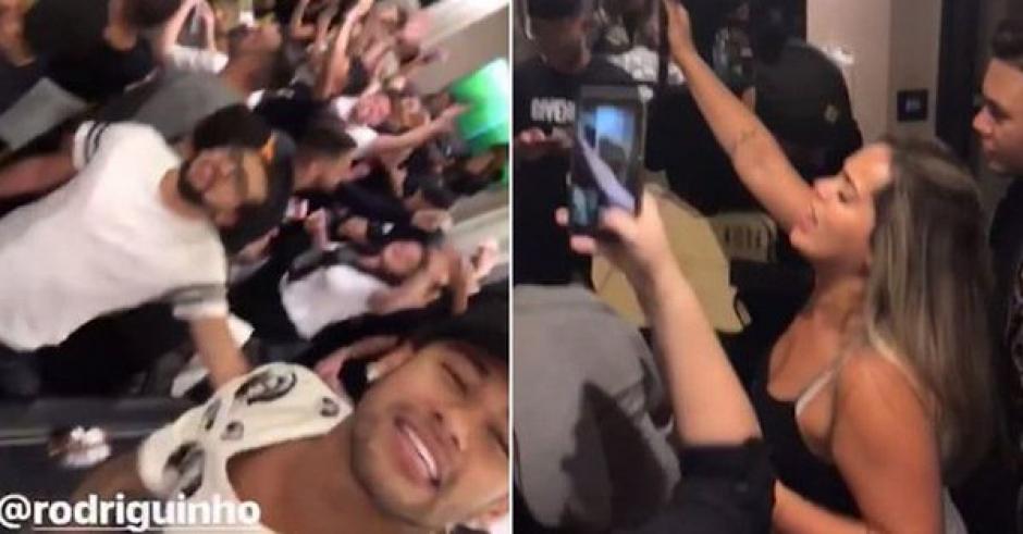 As&iacute; fue la fiesta de Neymar en su cumplea&ntilde;os 26. (Foto: Instagram)