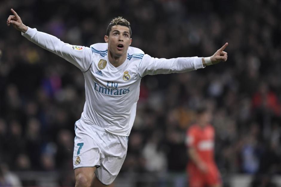 Ronaldo marc&oacute; tres de los cinco goles para el Madrid. (Foto: AFP)&nbsp;