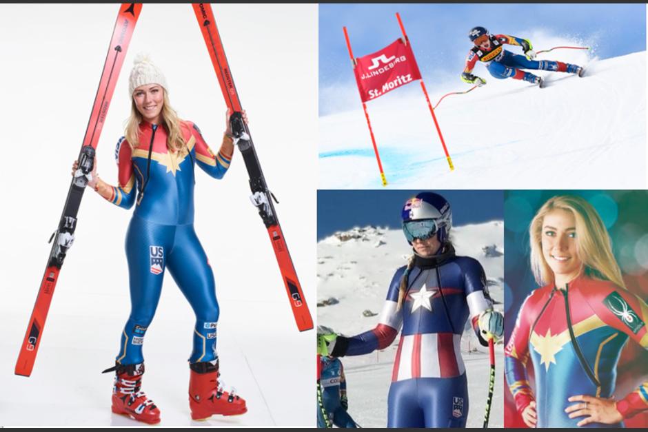 El equipo estadounidense se viste de Marvel en Pyeongchang 2018. (Foto: Instagram)