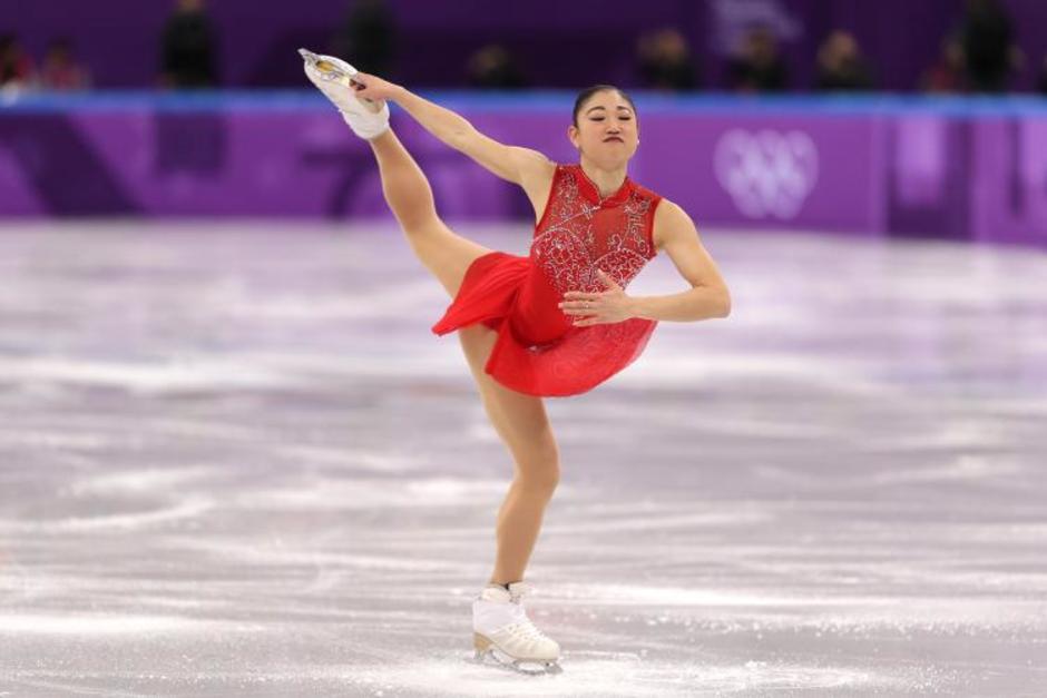 Mirai Nagasu fue la gran protagonista de la jornada en PyeongChang con su triple axel. (Foto:&nbsp;NY Daily News)