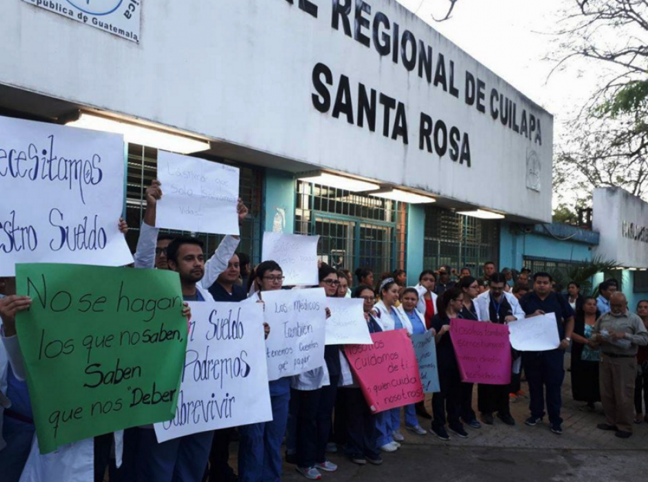 Los m&eacute;dicos aducen problemas de pago. (Foto: captura de pantalla)&nbsp;