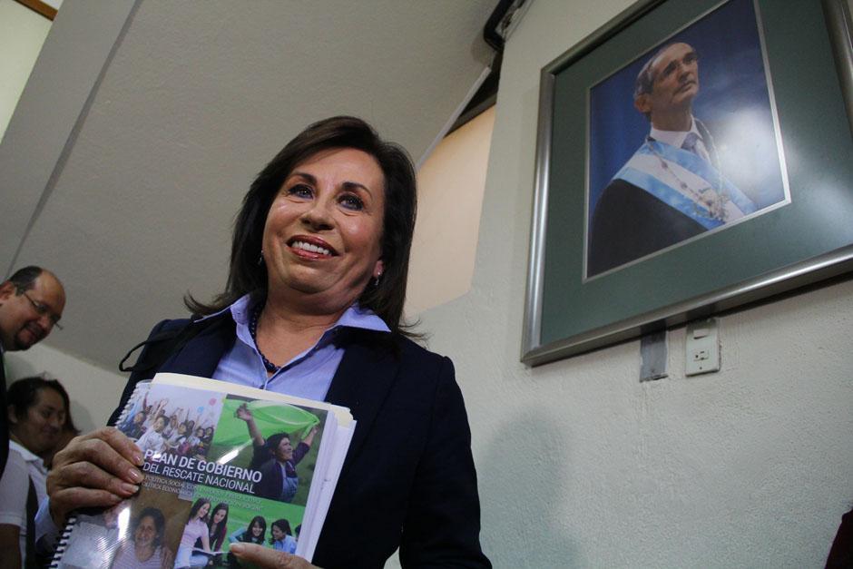La entonces candidata a la Presidencia public&oacute; varios tuits referentes al Transurbano. (Foto: archivo/Soy502)&nbsp;