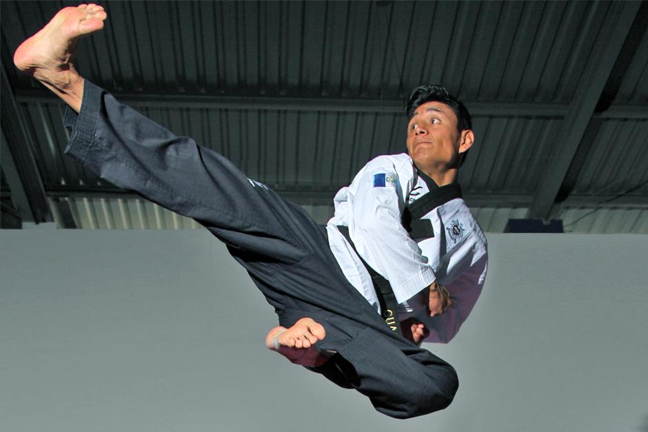 José Albino Ixtacuy es parte de la nueva sangre del taekwondo guatemalteco. (Foto: Luis Barrios/Soy502)