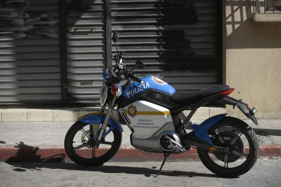 Estas son las motos el&eacute;ctricas que patrullan el Centro Hist&oacute;rico. (Foto: Wilder L&oacute;pez/Soy502)