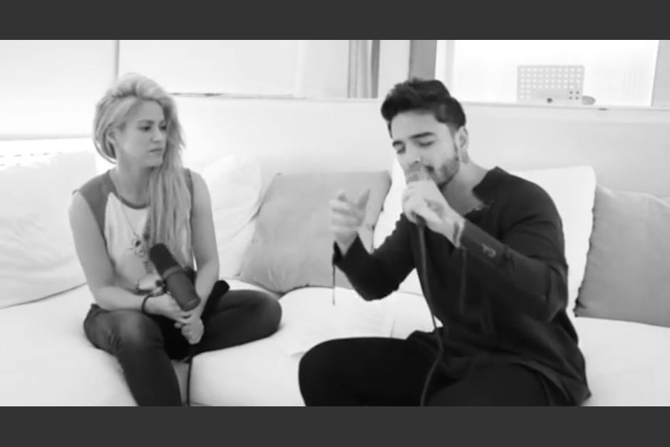 Shakira y Maluma grabaron un video y lo subieron a sus redes sociales. (Foto: Instagram)