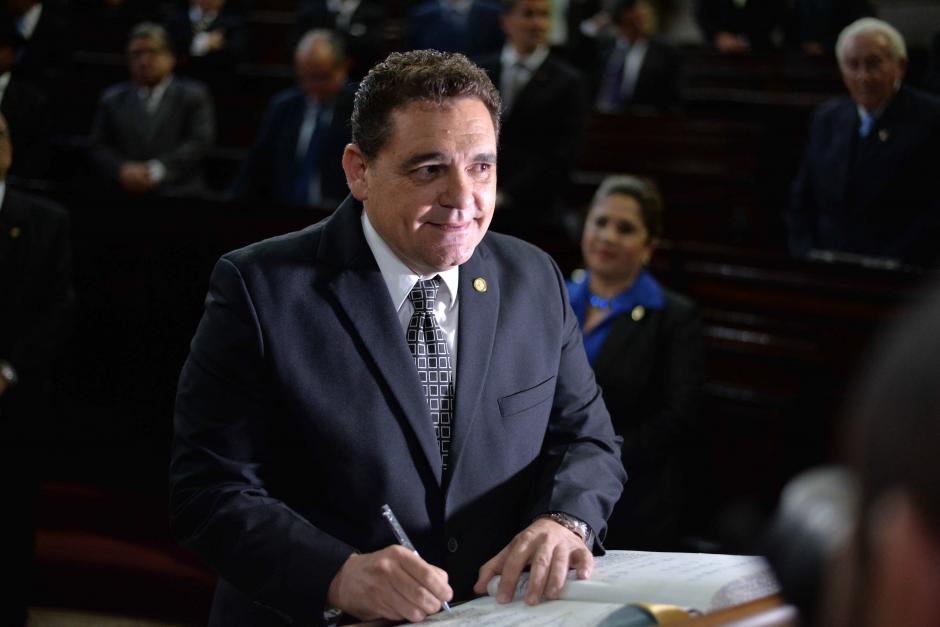 España tuvo diferencias con algunos de sus compañeros de bancada. (Foto: Archivo/Soy502)