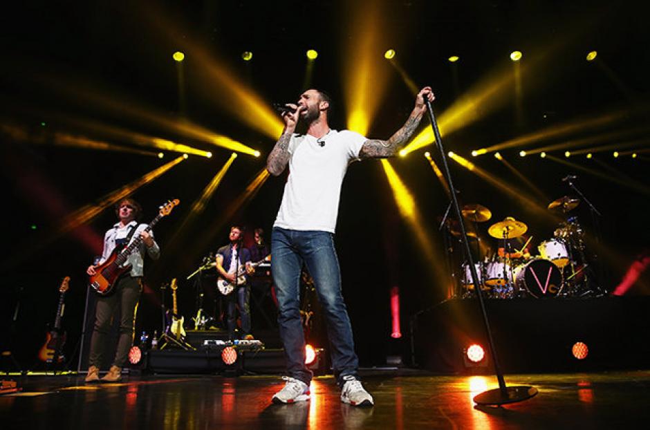Todo está preparado para el concierto de Maroon 5 en Guatemala. (Foto: Billboard)&nbsp;