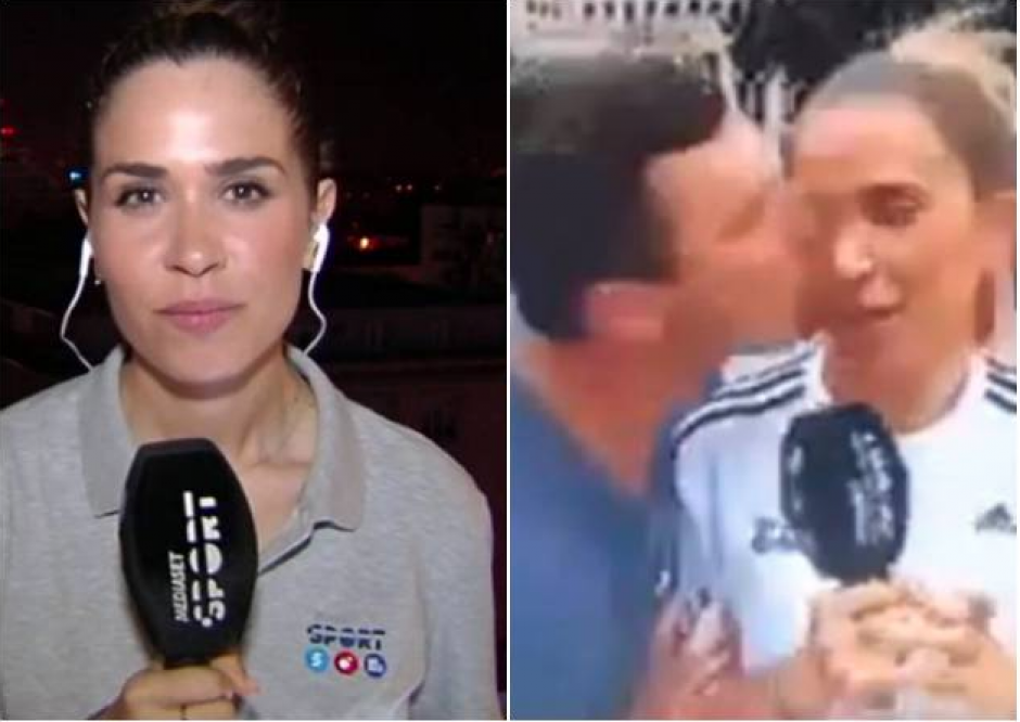 La periodista María Gómez denunció machismo por parte de los aficionados. (Foto: Verne)