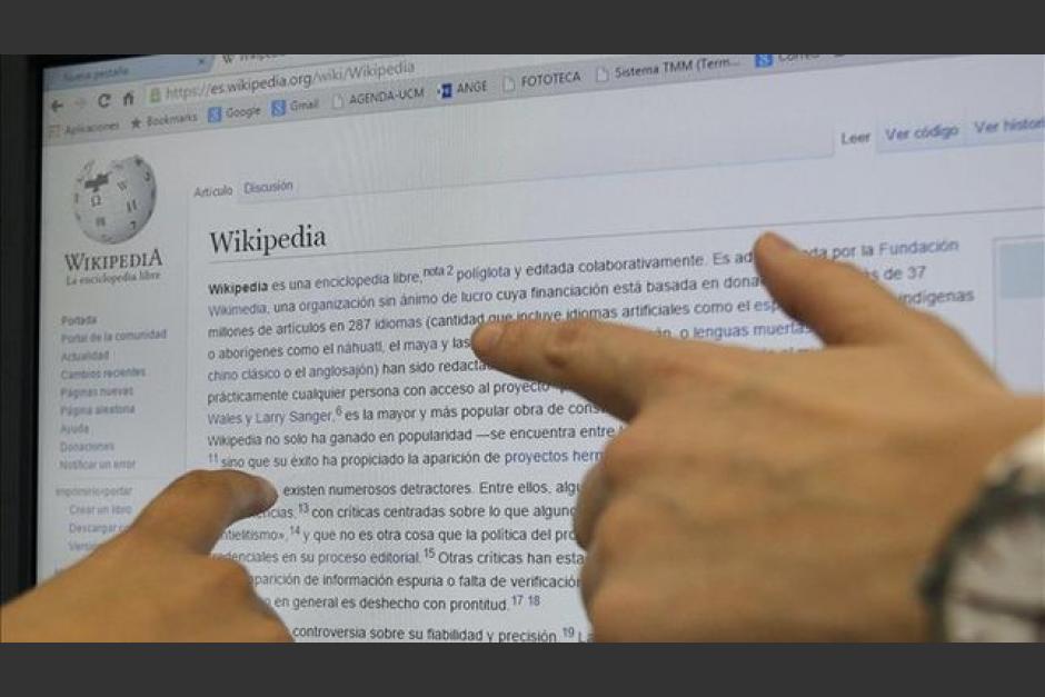 La enciclopedia en l&iacute;nea cerr&oacute; y provoc&oacute; p&aacute;nico mundial. (Foto: archivo/Soy502)&nbsp;